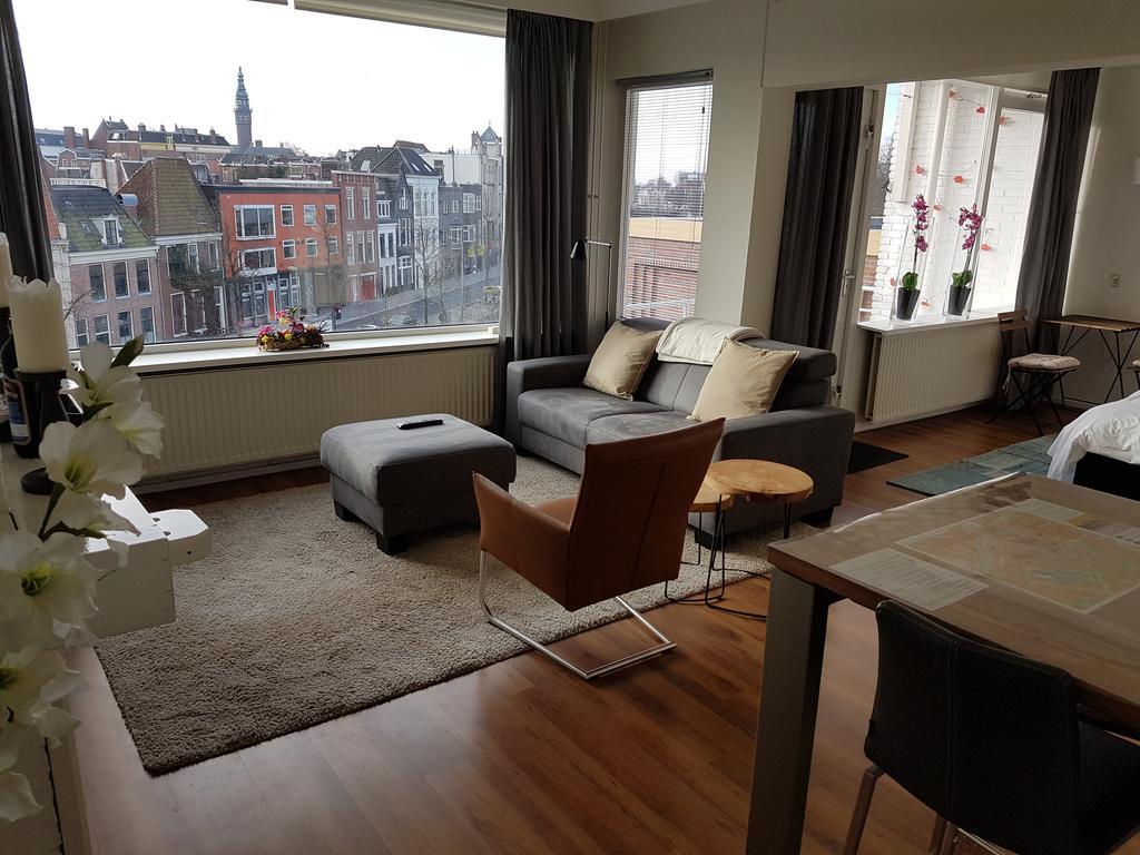 Schitterend Appartement In Binnenstad Groningen Zewnętrze zdjęcie