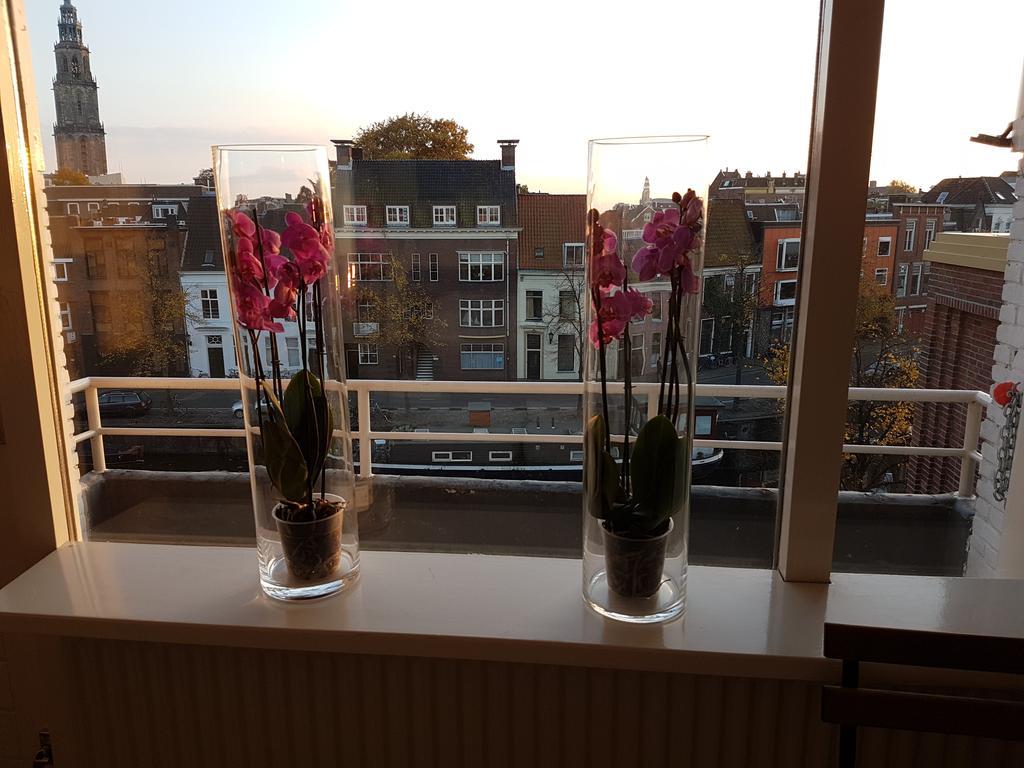 Schitterend Appartement In Binnenstad Groningen Zewnętrze zdjęcie
